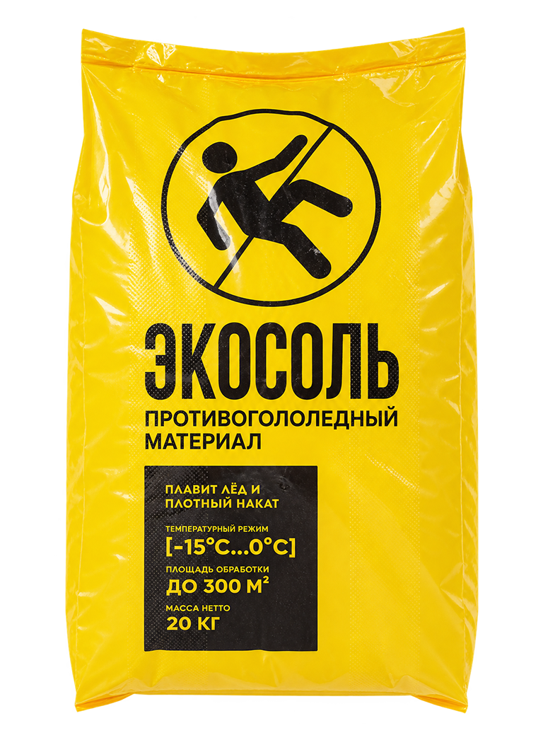 Противогололедный реагент «Экосоль»